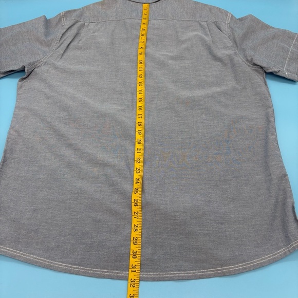 G.H. Bass & Co. Blue Casual Button Down Shirt - Picture 10 of 11